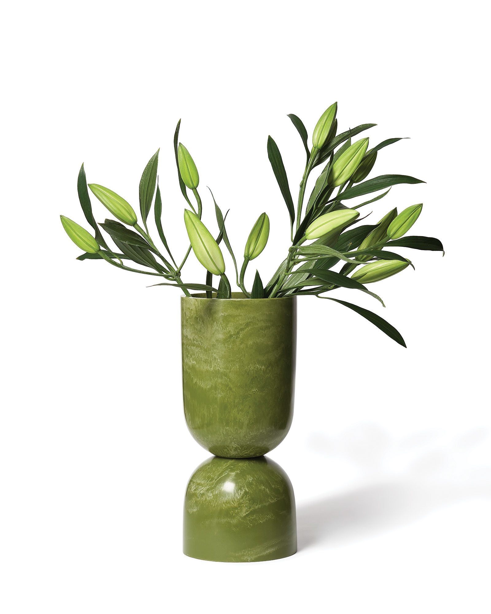MOSS VASE in Vessel Resin by Lightly