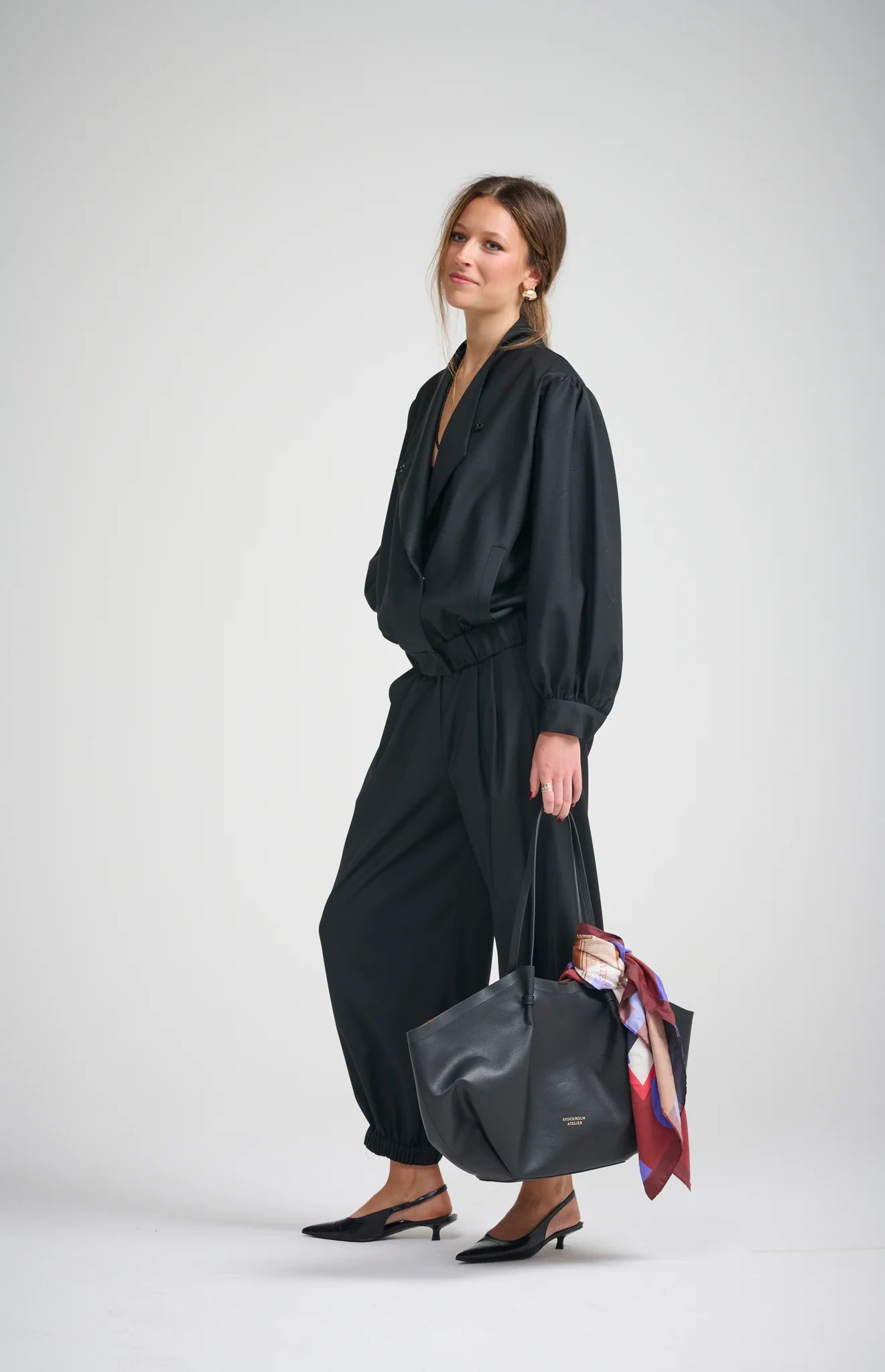 *Pre-Order* L'ATELIER PANT | Black - Darling & Domain