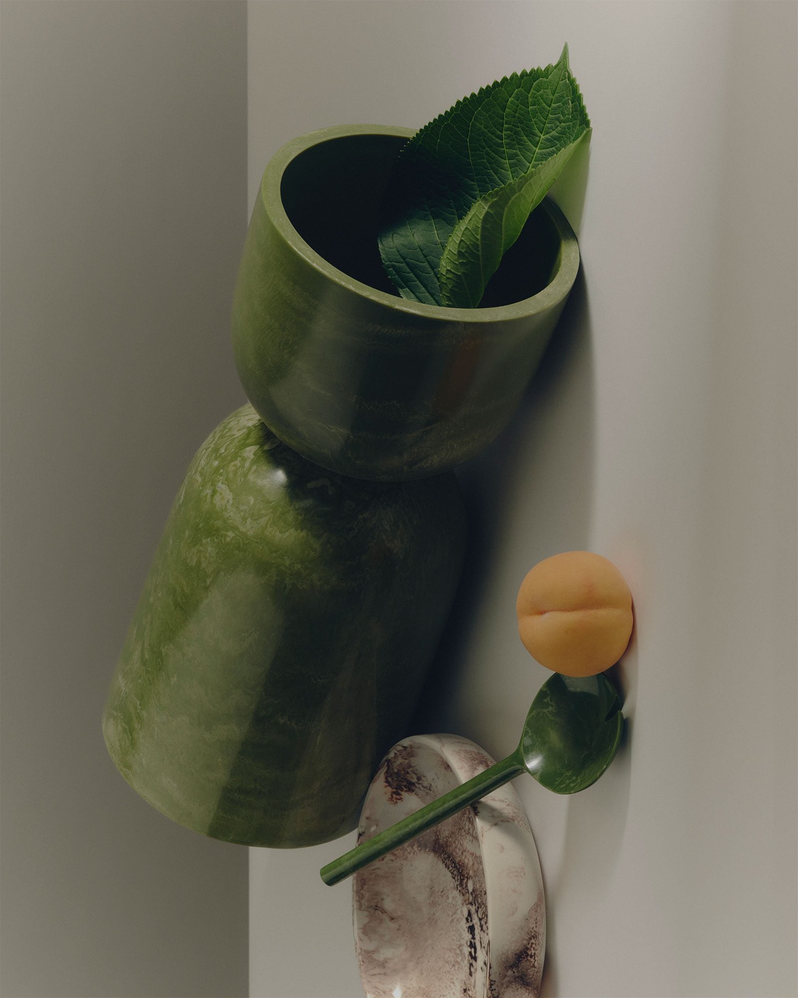 MOSS VASE in Vessel Resin by Lightly
