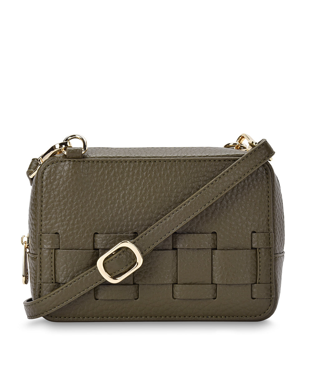 LONDON CROSSBODY BAG in Khaki by Elms and King
