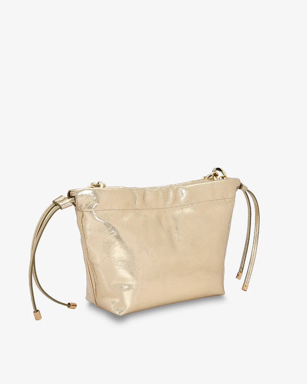 MARTHA PETITE BAG in Gold Crinkle by Arlington Milne
