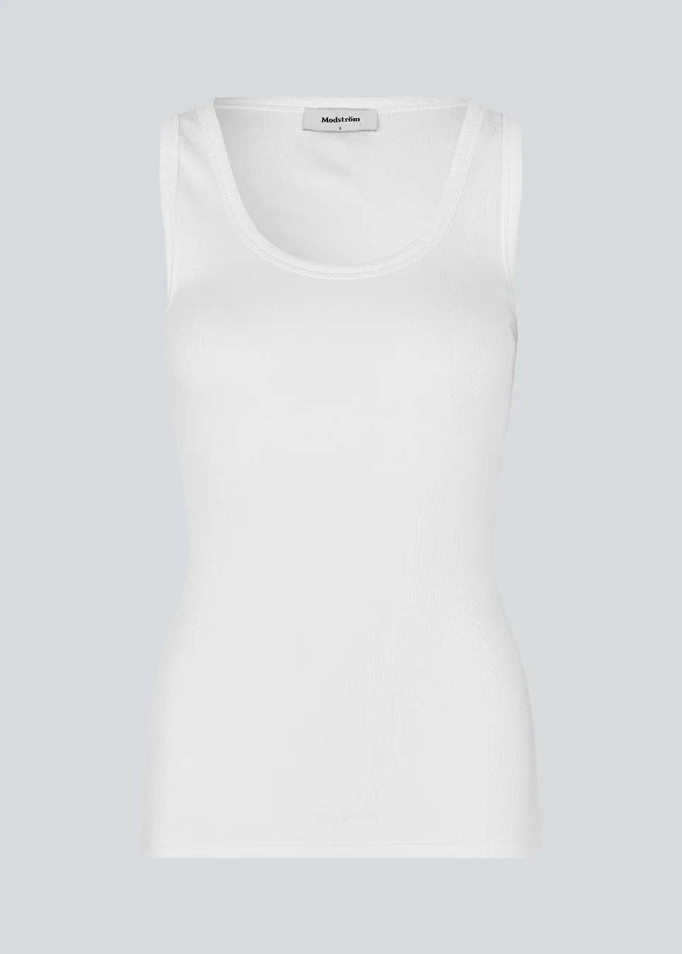 IGOR MD TANK TOP in White by Modstrom
