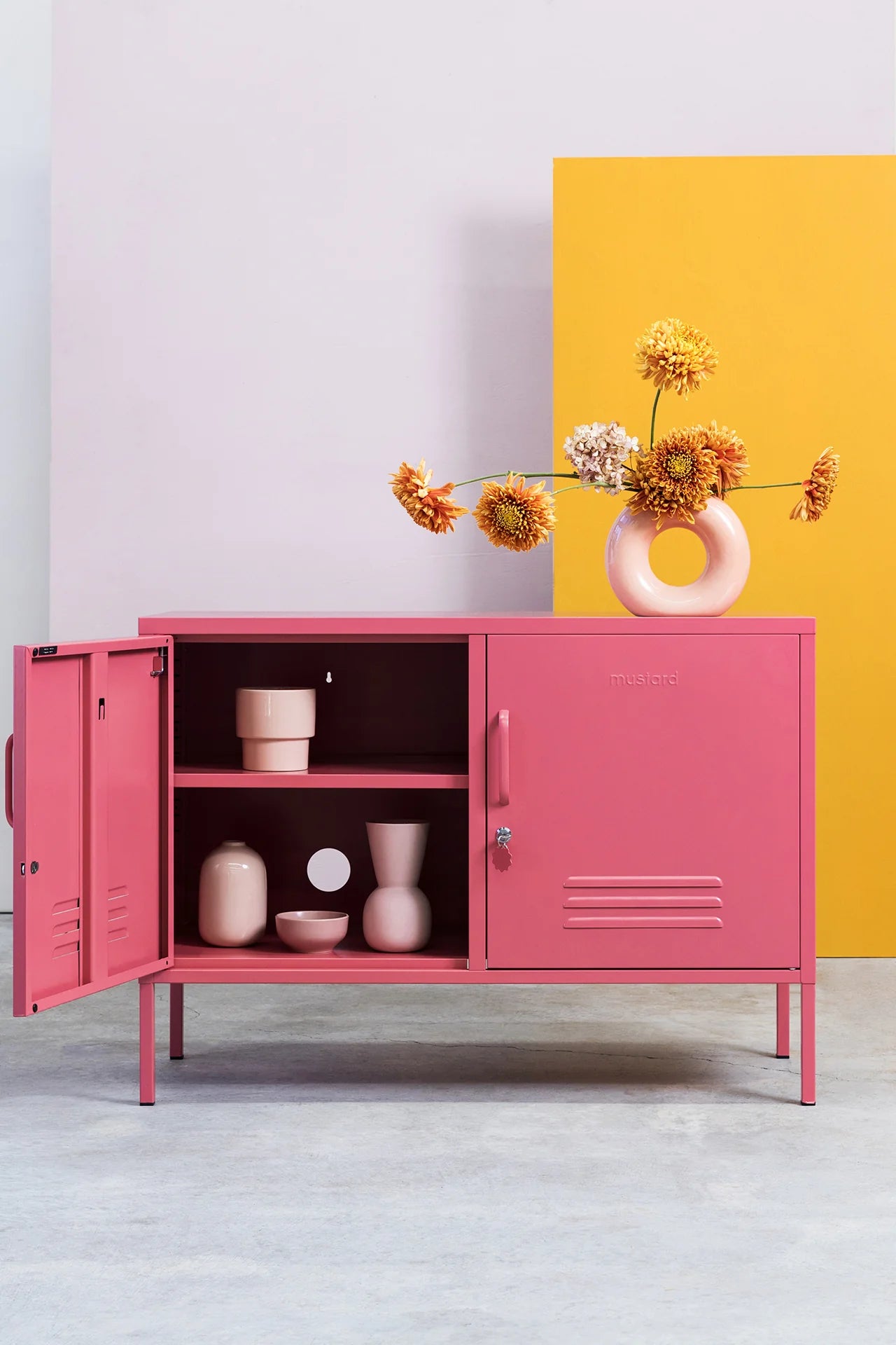 MUSTARD MADE LOCKER | The Lowdown | Berry - Darling & Domain