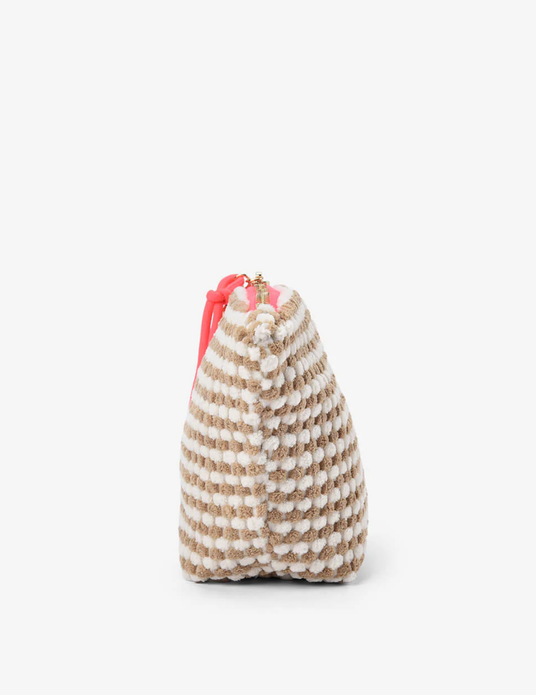 NAPILI CASE SMALL in Latte and White by Elms + King