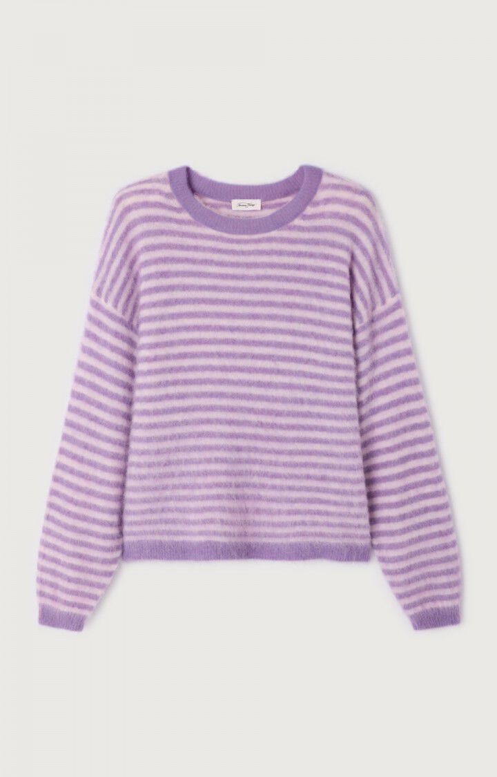 NENYBAY PULLOVER NEN18C | Violet Striped Rosebud - Darling & Domain