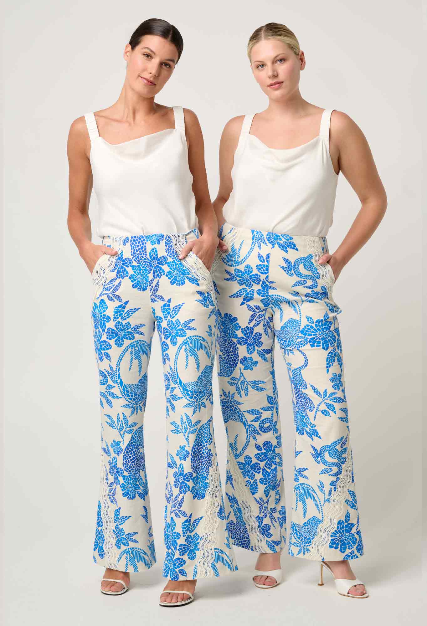 DELRAY REVERSIBLE CUPRO CAMI | Ivory - Darling & Domain