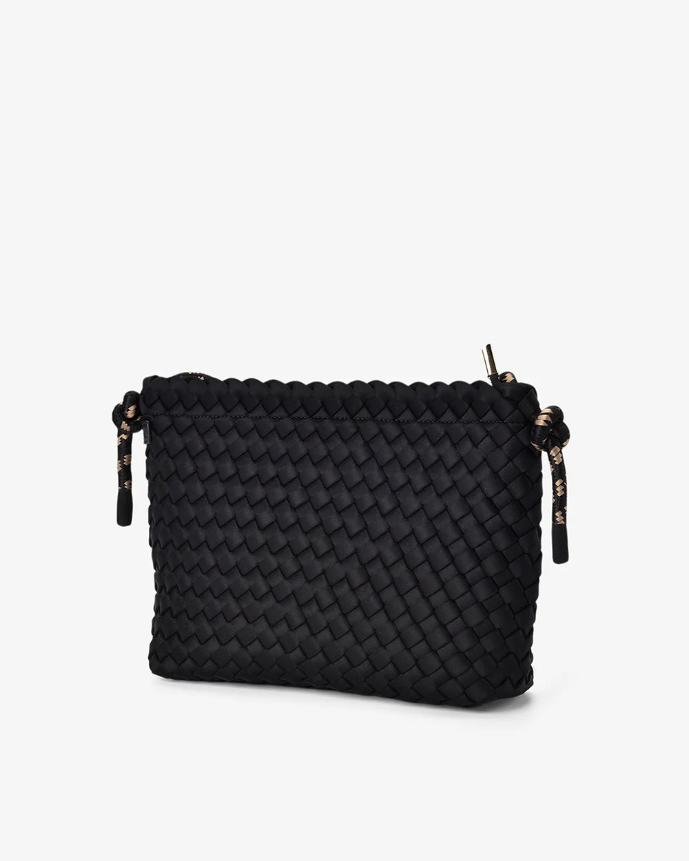 PANAMA CROSSBODY BAG | Black Neo Plait - Darling & Domain