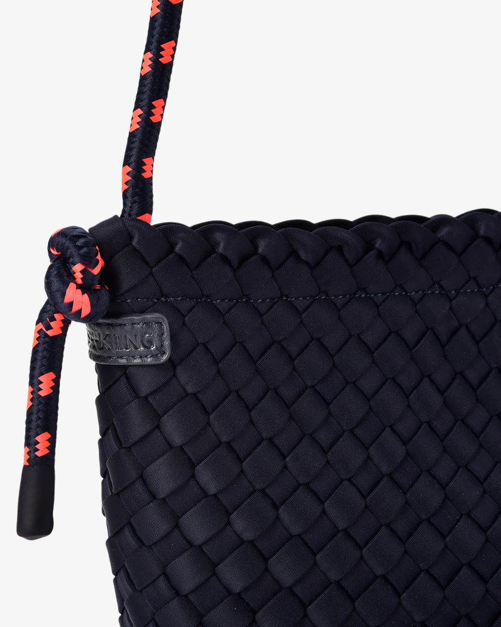 PANAMA CROSSBODY BAG | Navy Plait - Darling & Domain