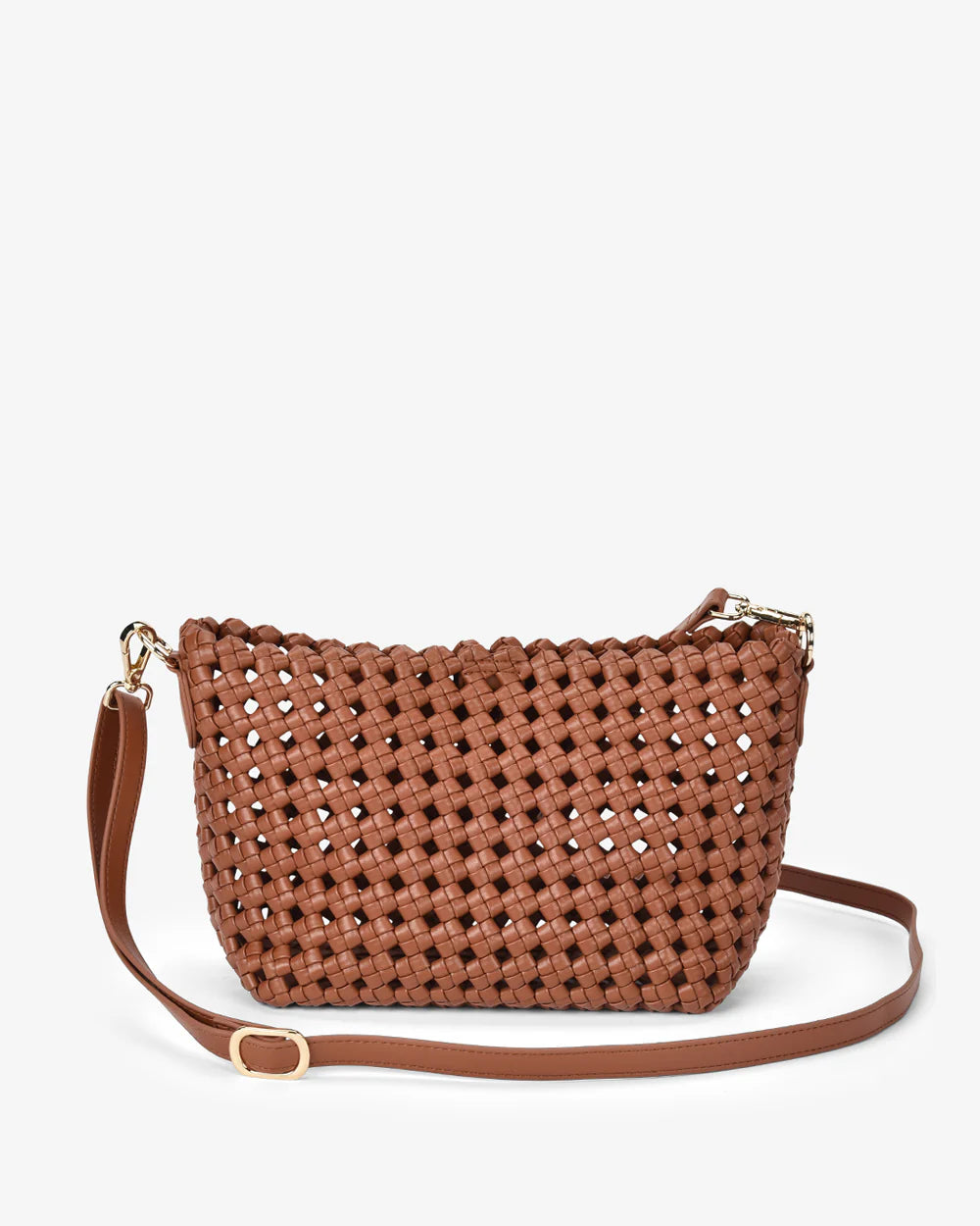 RICHMOND CROSSBODY BAG in Dark Tan by Elms + King
