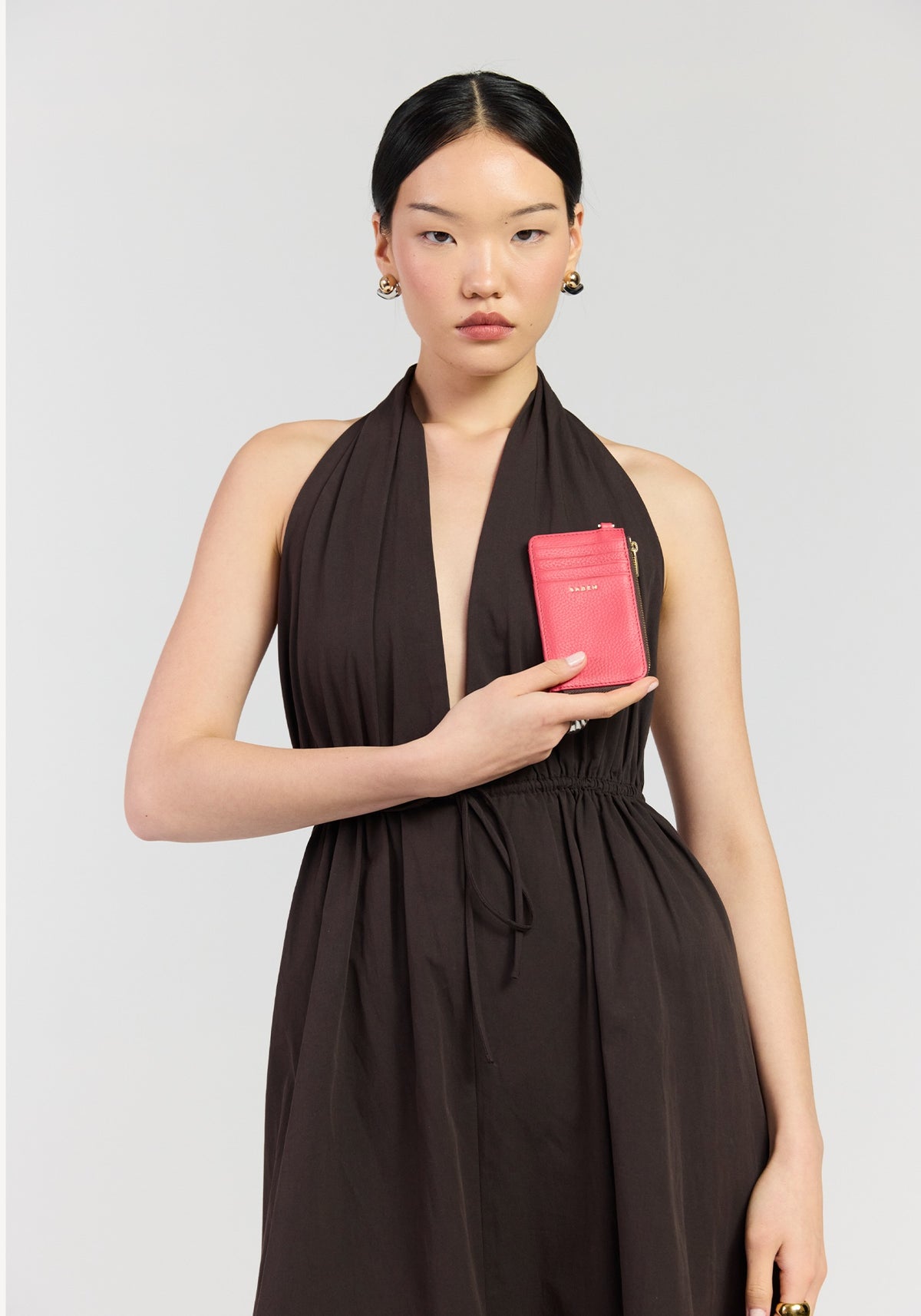 WINONA CARD HOLDER in Azalea by Saben