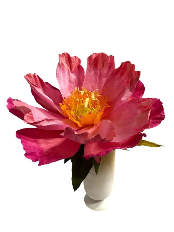 PAPER FLOWER DANCING XL in Salmon by Nibbanah