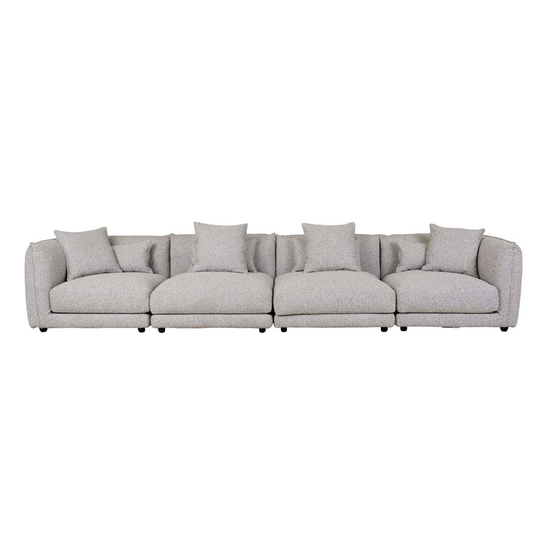 FELIX CREST 1 SEATER CENTRE SOFA in Cloud Speckle by GlobeWest at Darling & Domain