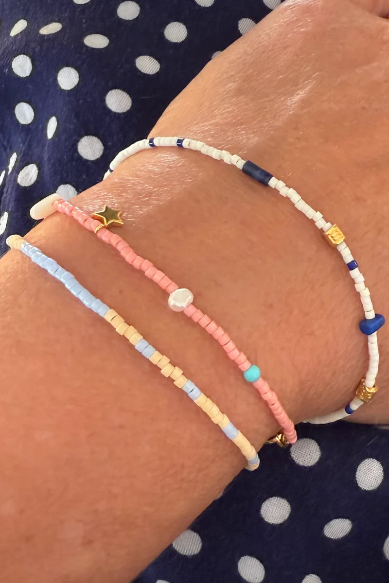 HIGH TIMES BRACELET in Blue by Gold Sister