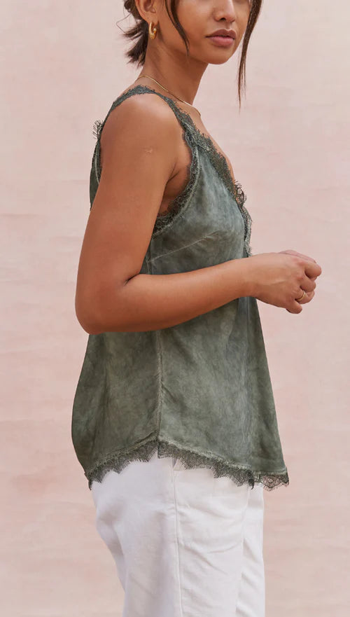 Solange Camisole in Khaki by Charli