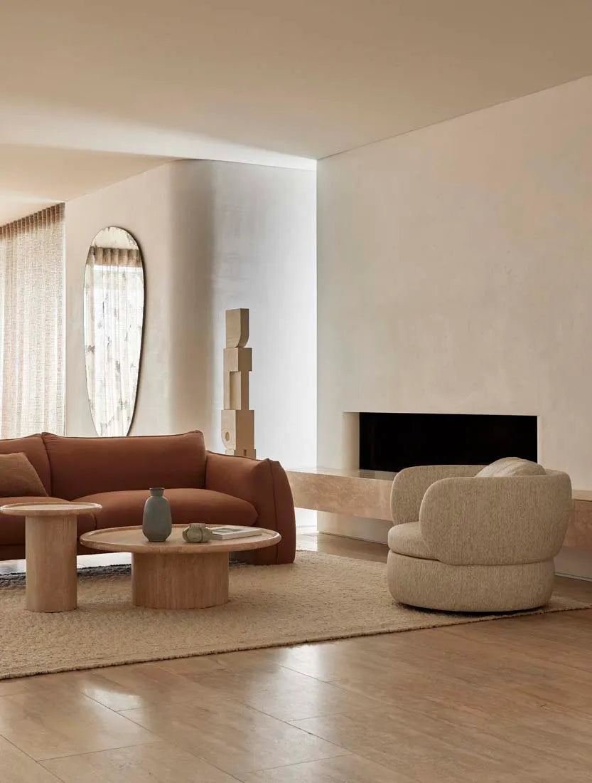 WINONA OCCASIONAL CHAIR in Caramel Latte by GlobeWest at Darling & Domain