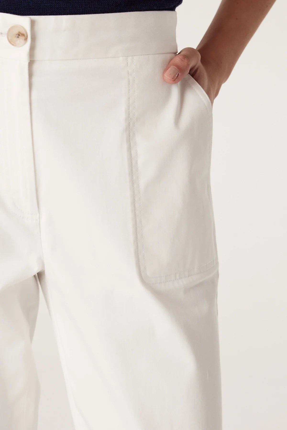 MARI PANT | White - Darling & Domain