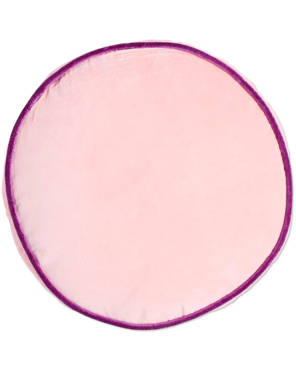 VELVET PEA CUSHION in Plum Jam from the amazing range of Kip & Co