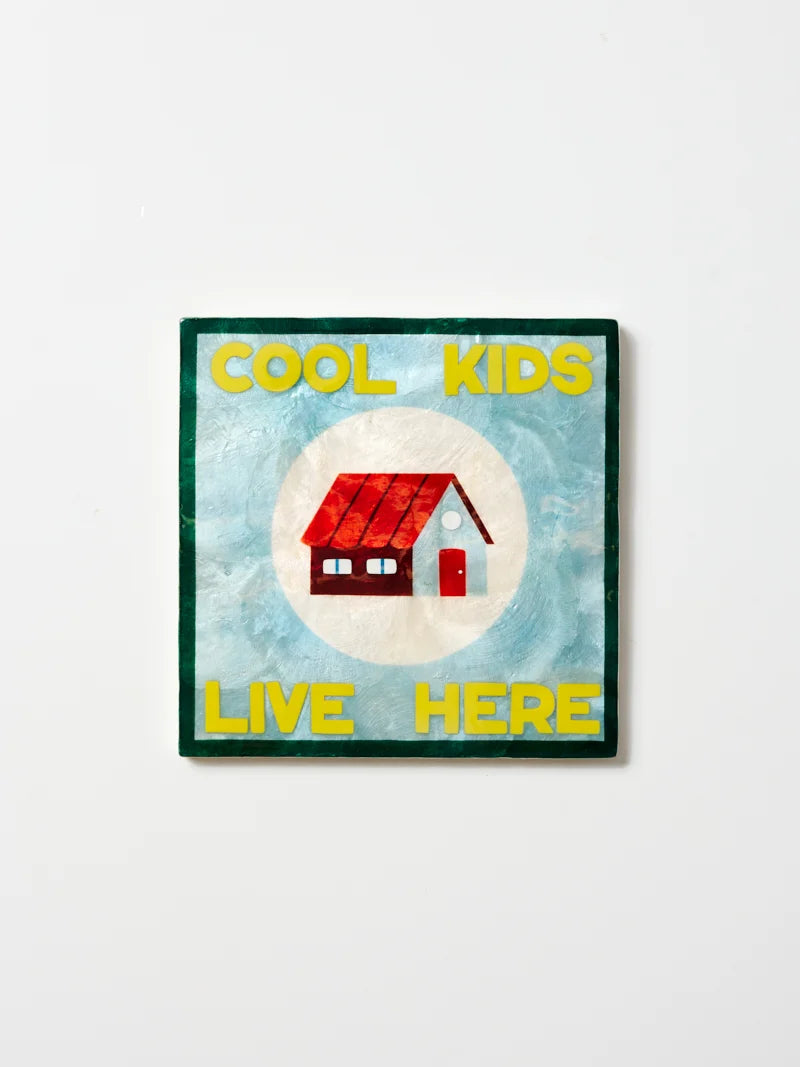 FUN HOUSE WALL TILE in Cool Kids by Jones & Co
