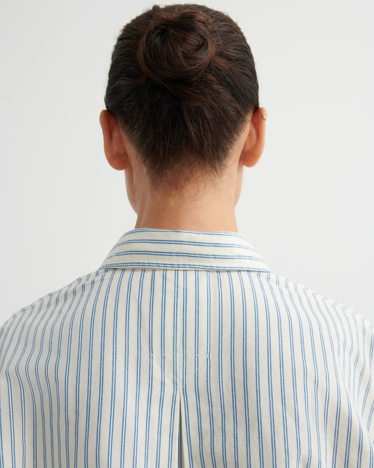 MAKER SHIRT in Ticking Stripe by Kowtow