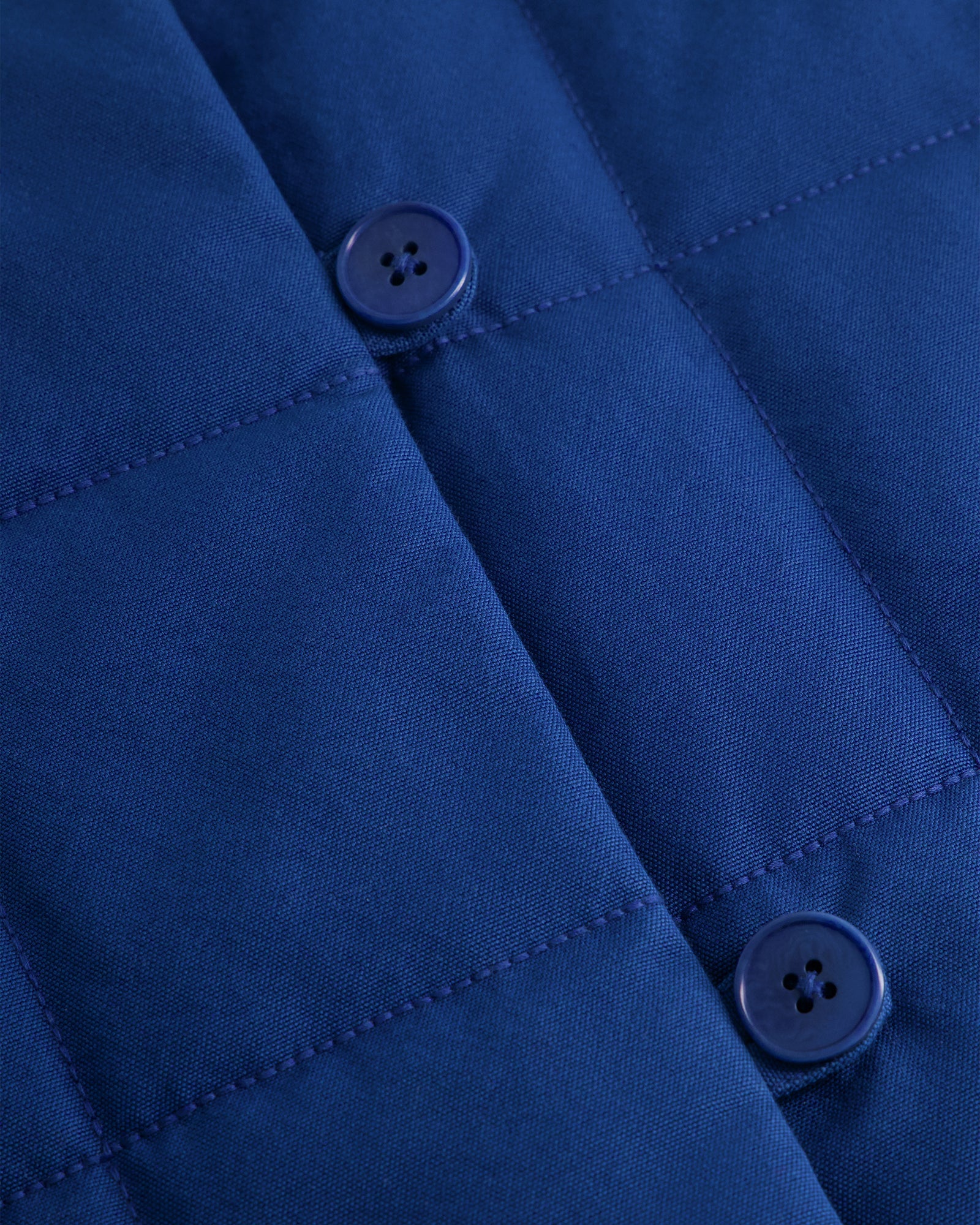 STUDIO VEST in Factory Blue by Kowtow