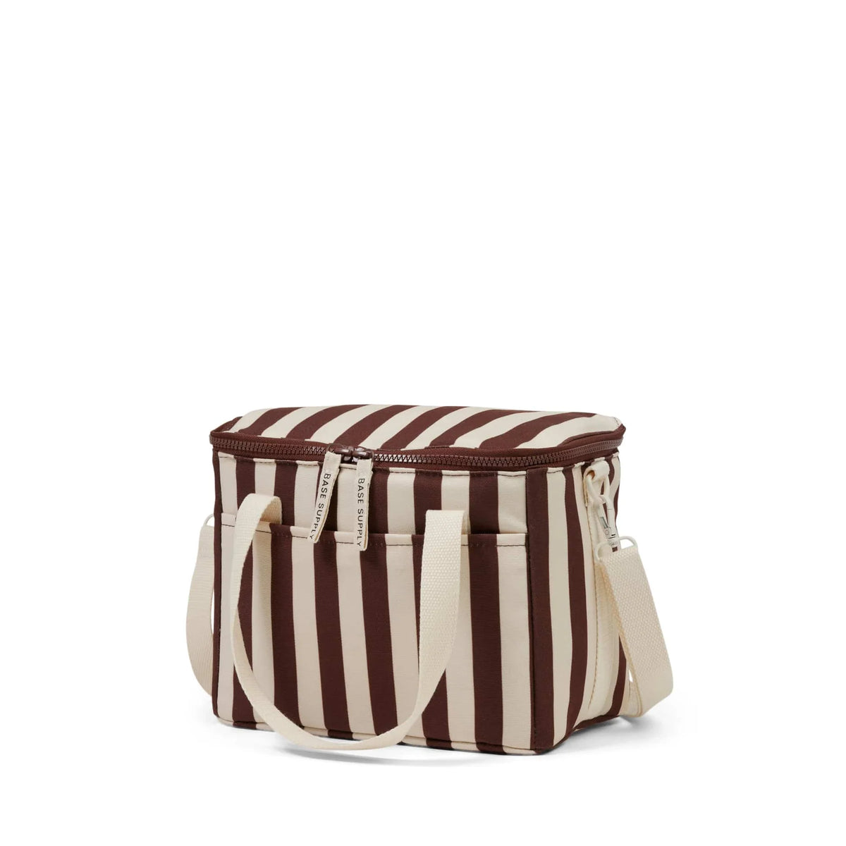 LUNCH BASE in Cocoa Stripe by Base Supply