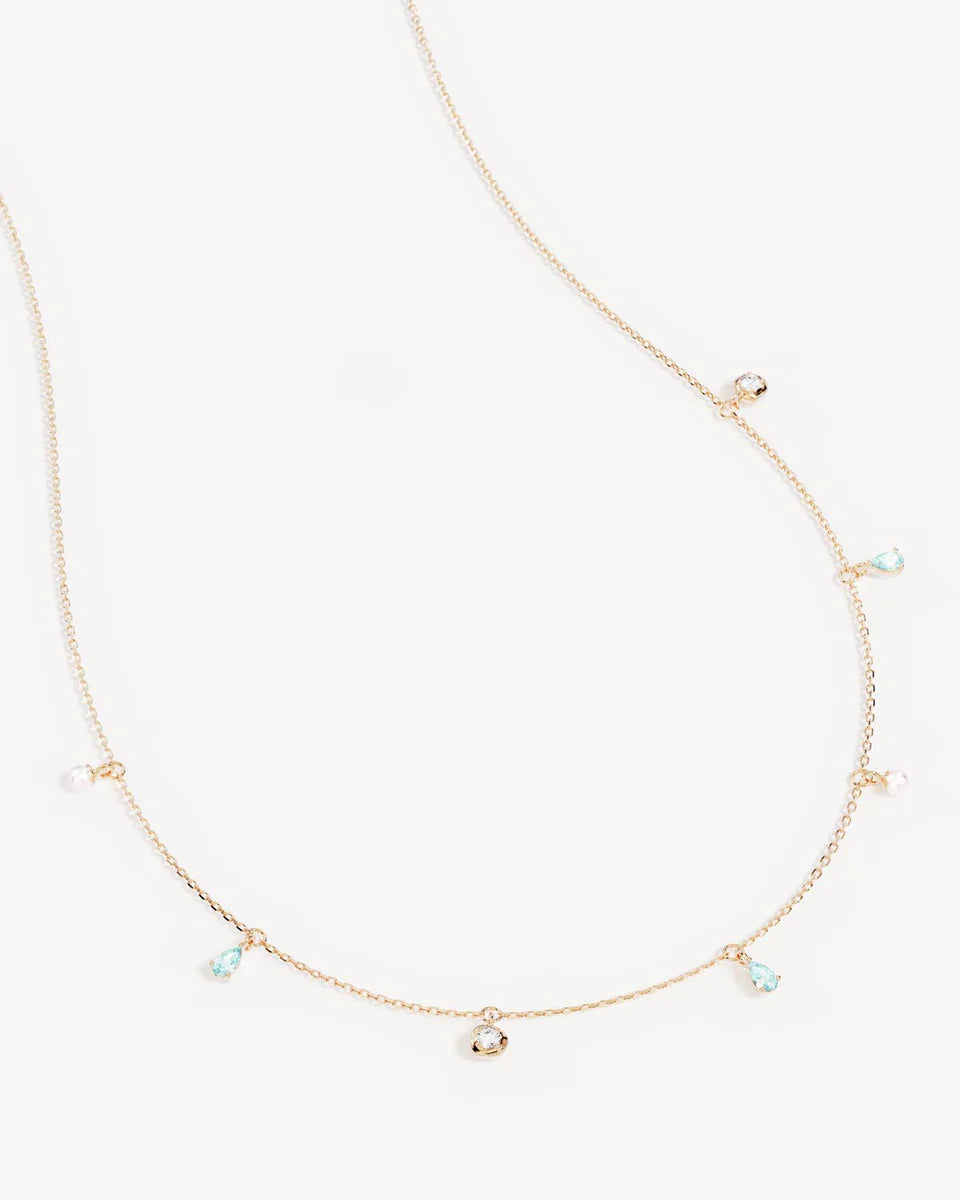 BREATHE IN STILLNESS CHOCKER in 18K Gold Plated from By Charlotte