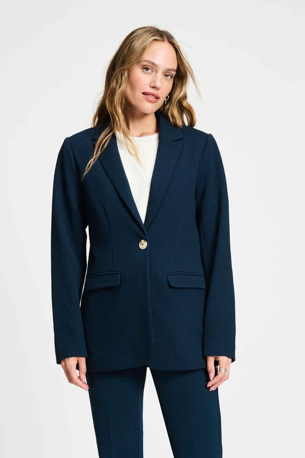 POM BLAZER in Chloe Eternal Blue from POM Amsterdam