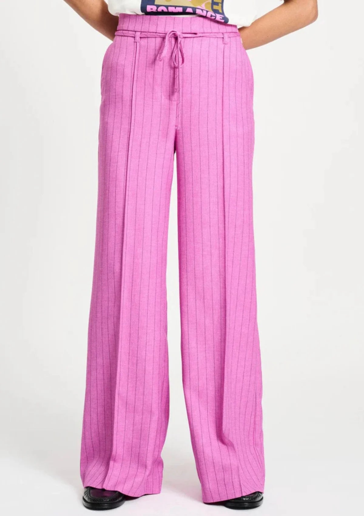 POM PANT in Rose Doux Striped by POM Amsterdam