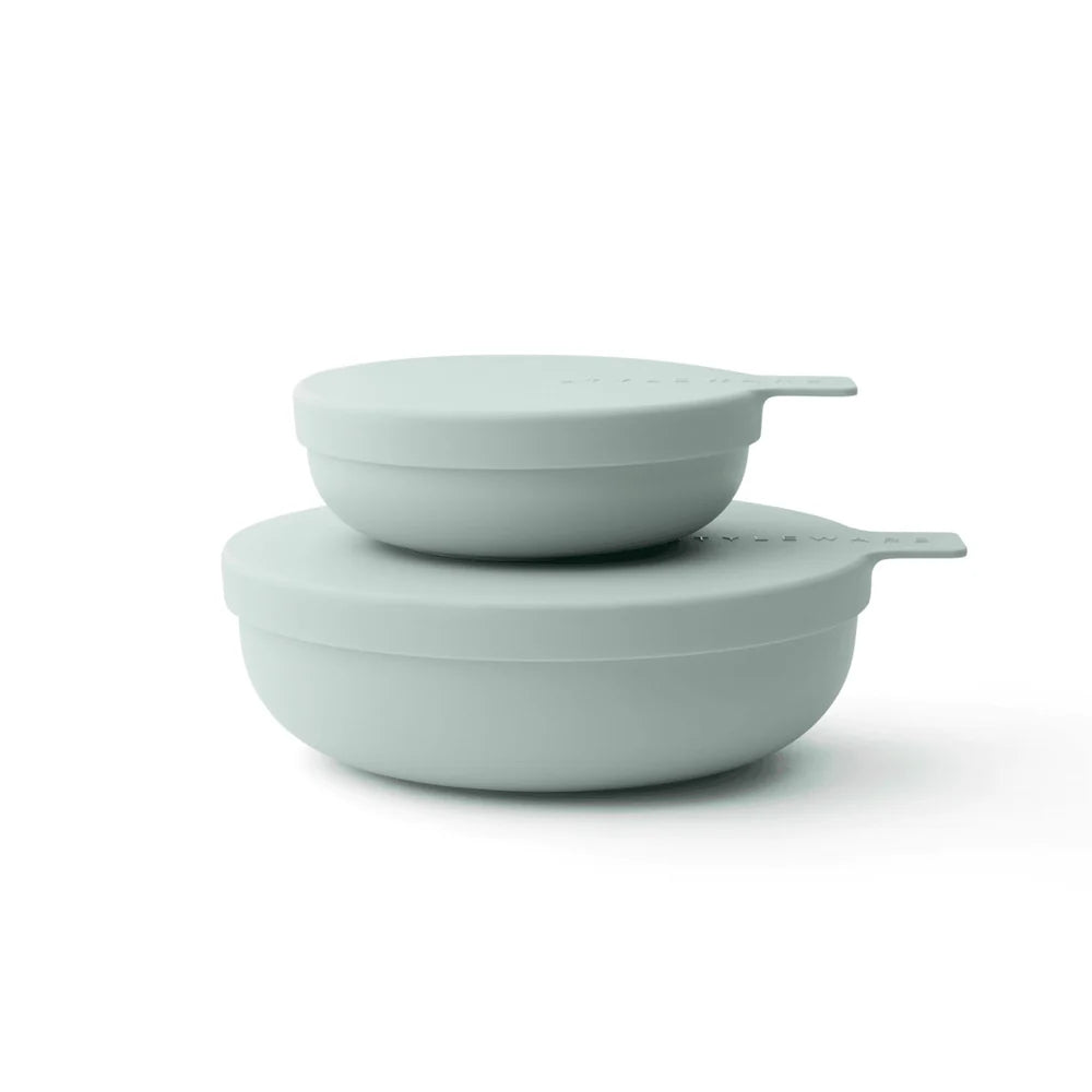 STYLEWARE NESTING TRAY 2-PIECE SET in Eucalyptus from Styleware