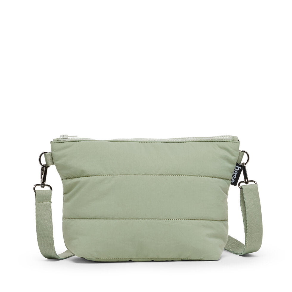 CLOUD STASH BASE CROSSBODY BAG in Sage Green by Base Supply
