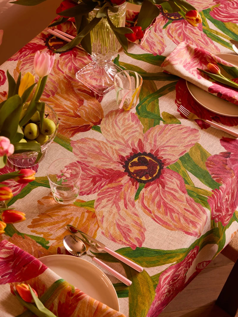 TABLECLOTH in Tulip Multi by Bonnie and Neil