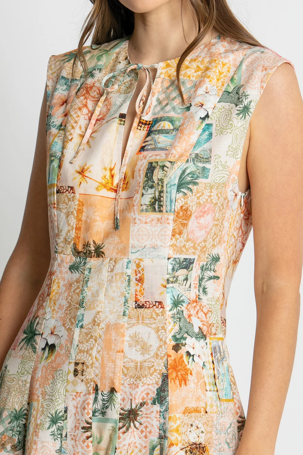 GIA MAXI DRESS in Malibu by Kachel