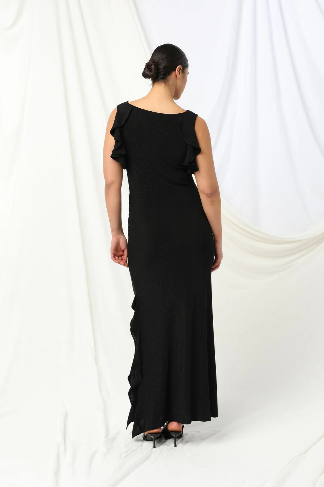 LYDIA DRESS in Black by Kachel
