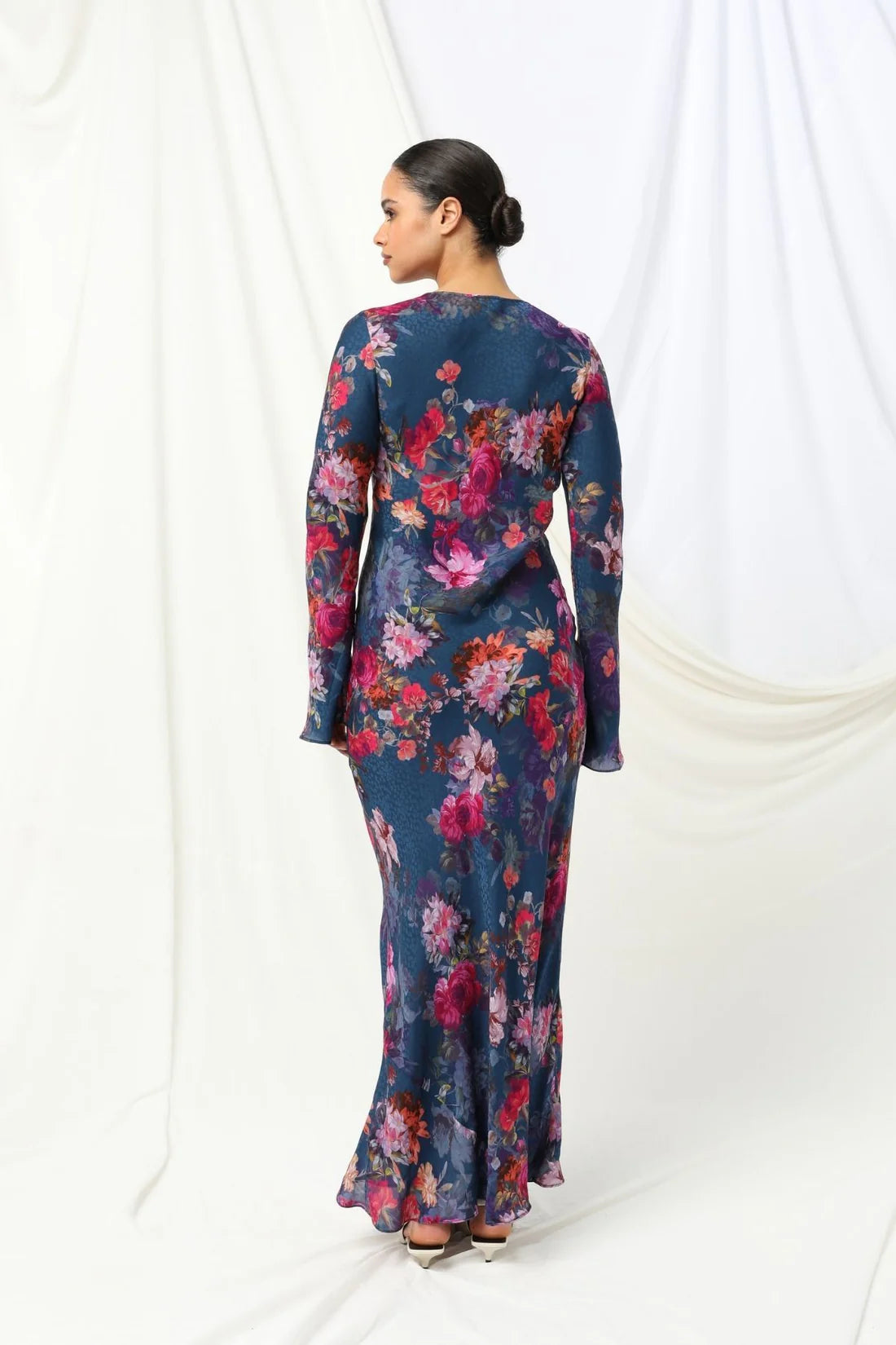 SCARLETT DRESS in Love in a Mist by Kachel