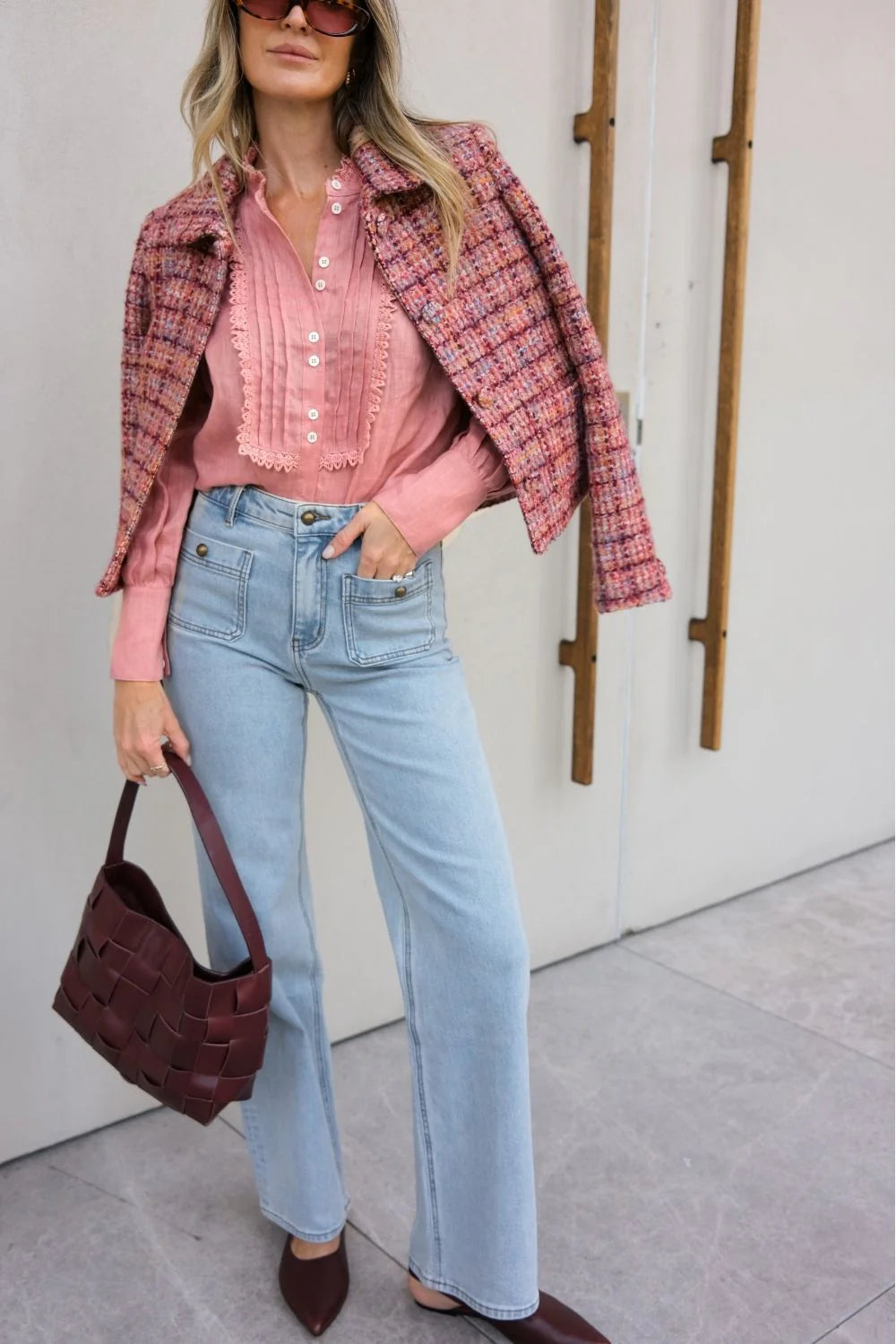 HAZE TOP | Camellia - Darling & Domain