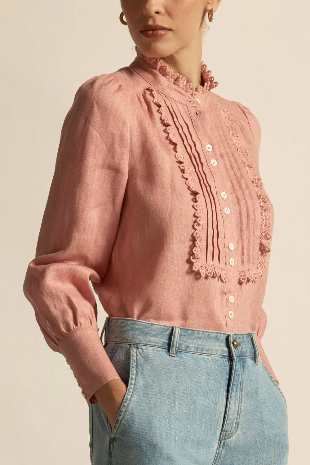 HAZE TOP | Camellia - Darling & Domain