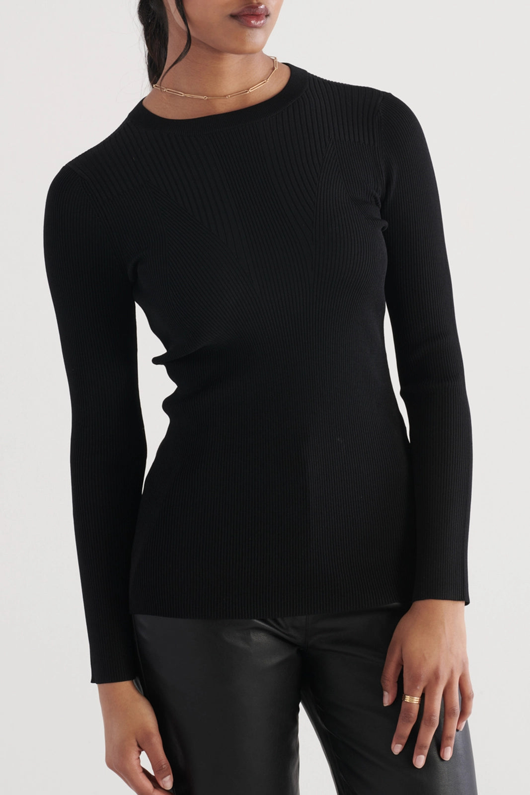 Elka Collective | NOLA LS TOP | Black - Darling & Domain