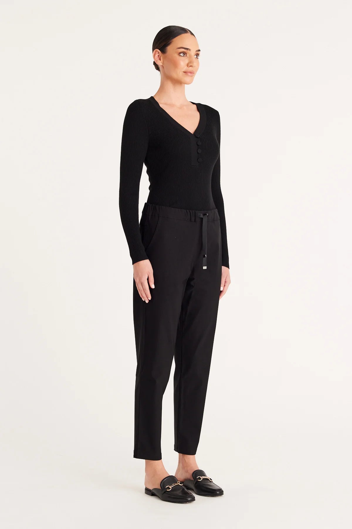 ZOE JOGGER | Black - Darling & Domain