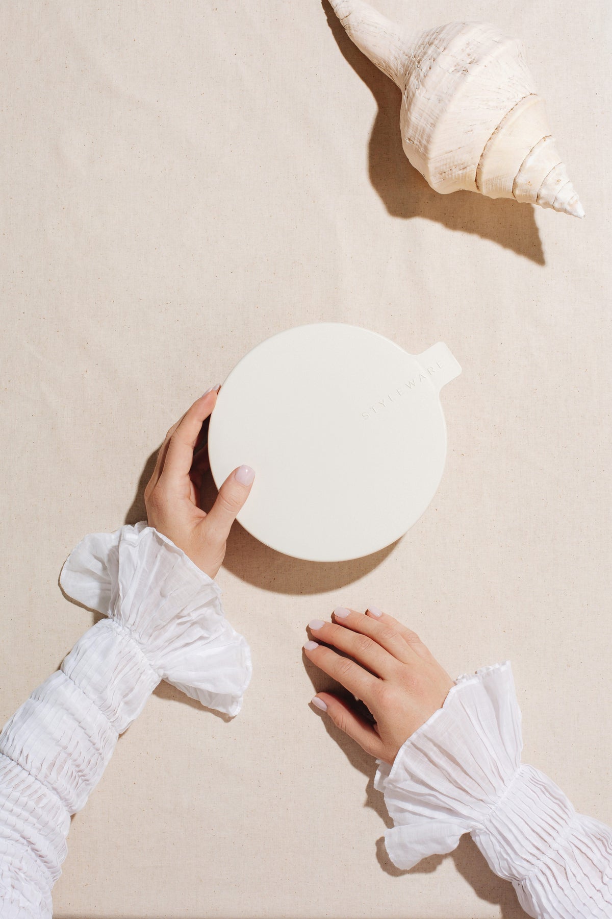 Styleware Nesting bowl set in dune