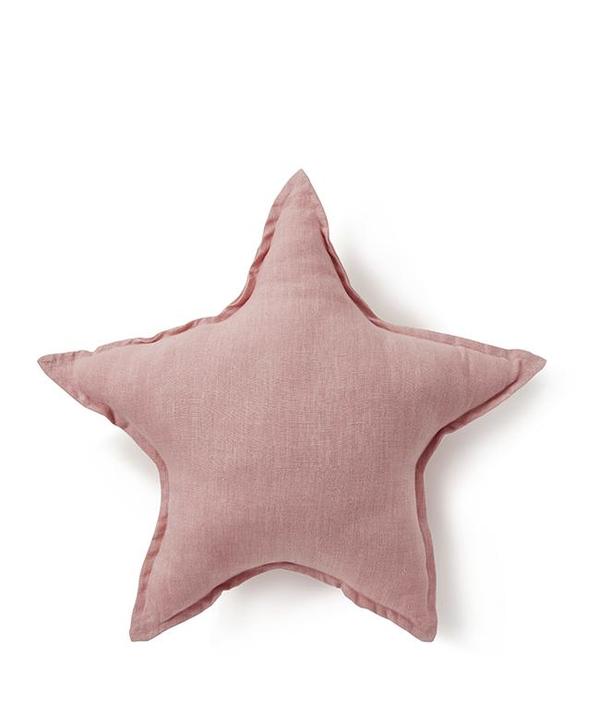 Pink star sale cushion