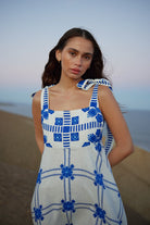 PIPPA DRESS in Mediterranean Foam from Aston Studio