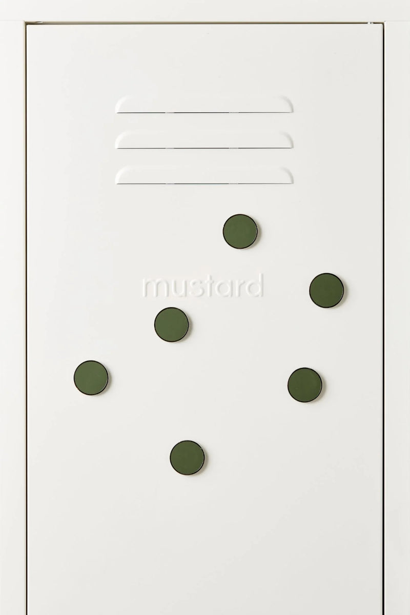The BUTTONS in Olive by MUSTARD MADE