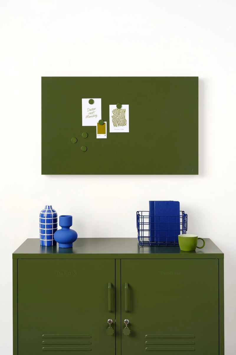 The BUTTONS in Olive by MUSTARD MADE