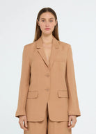 ELLE BLAZER in Biscuit by Pippa Ridley