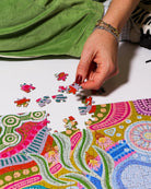 1000 PIECE JIGSAW PUZZLE Colourful Life by Journey of Something at Darling & Domain