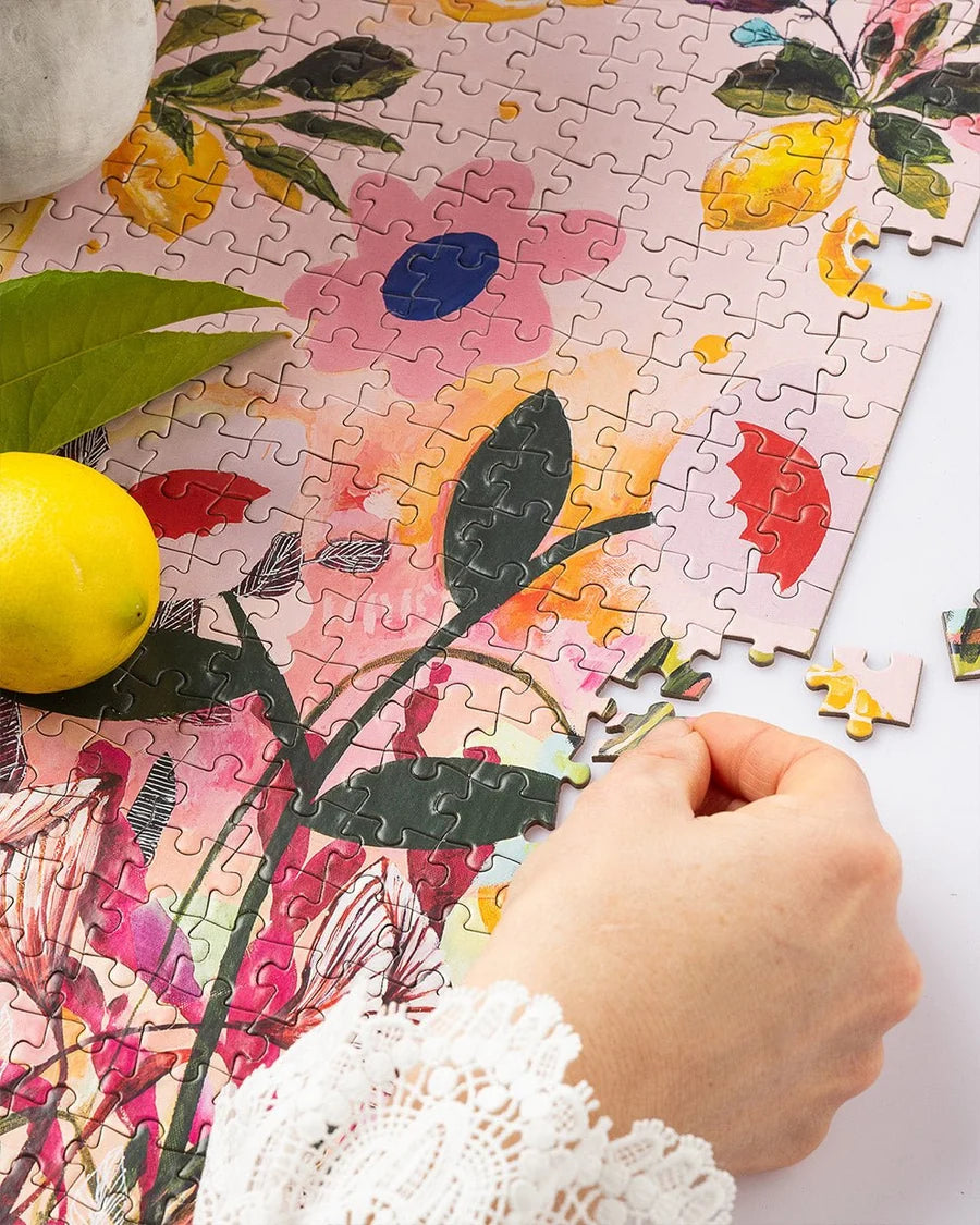 1000 PIECE JIGSAW PUZZLE Lemon Haze by Journey of Something at Darling & Domain