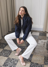 MAREN JACKET | Indigo Blue