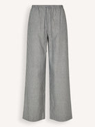 VALENTIN MD STRIPE PANTS in Washed Black Stripe by Modstrom