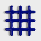 TRIVET GRID in Blue by &Klevering the homeware designer