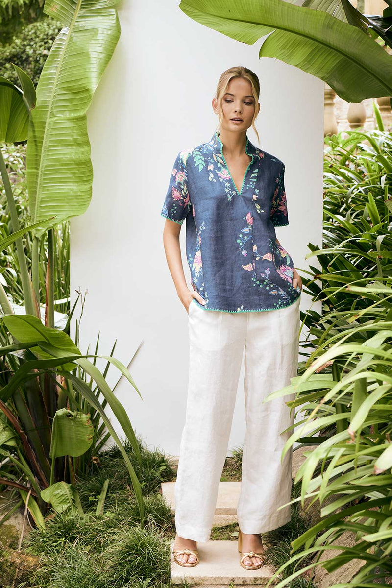 ROMY FLORA BLOUSE from The Dreamer Label